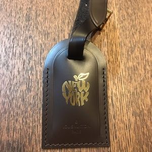 Louis Vuitton Luggage Tag New York Hot Stamp